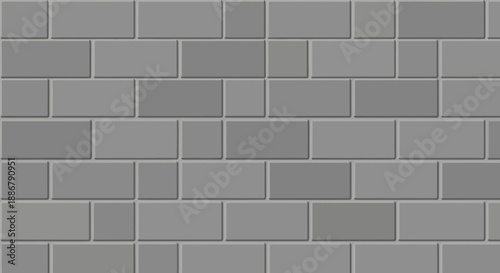 Modern Gray Block Pattern Seamless Design With Architectural Texture And Abstract Surface