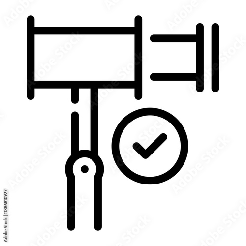 gimbal line icon