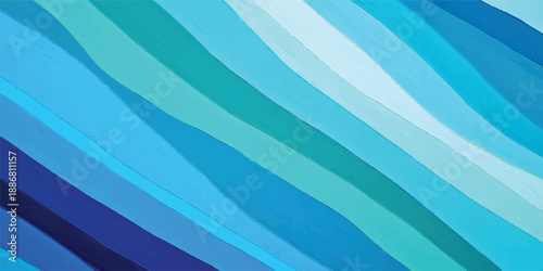Seamless blue striped abstract background vector design with colorful geometric lines and a bright wave pattern for a modern business wallpaper texture