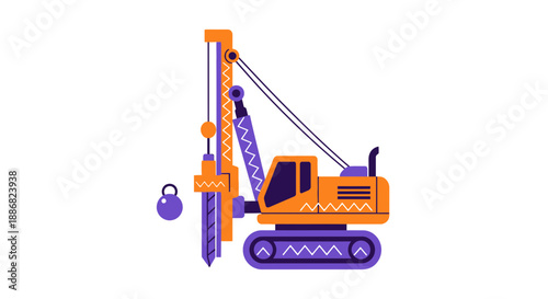 Powerful Industrial Foundation Drilling Rig For Modern Urban Development Projects