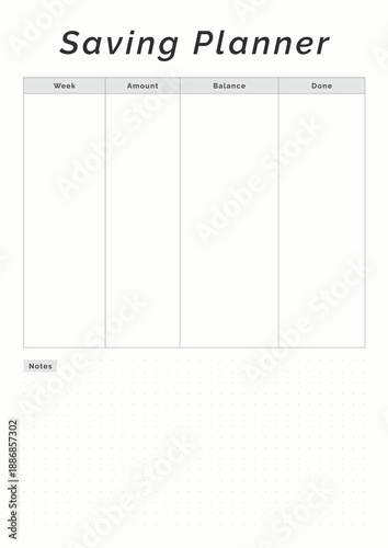 Saving Planner