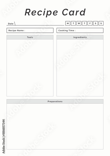 Recipe Card