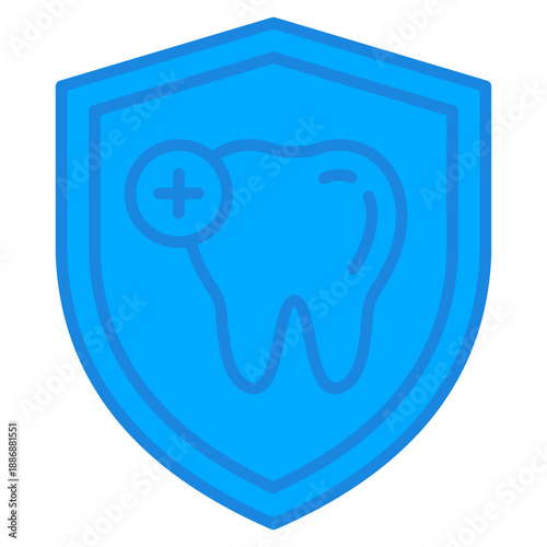 Tooth Protection Icon For Design Elements