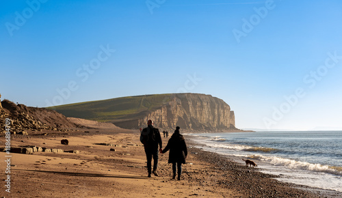 Εκτύπωση καμβά views around west Bay Dorset ENgland
