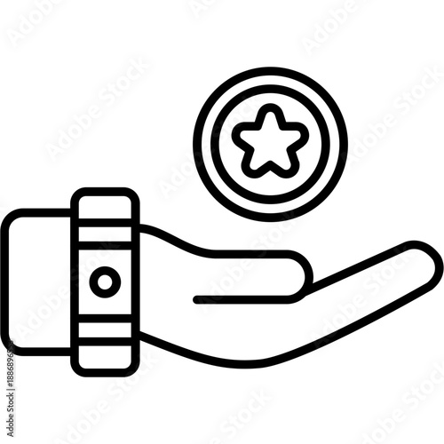 Incentive Outline Icon