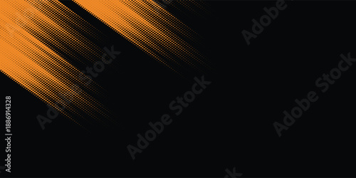 orange black brush Car sticker wrap pattern banner abstract sporty lines black orange color combination grunge brush pattern racing motorsport design.