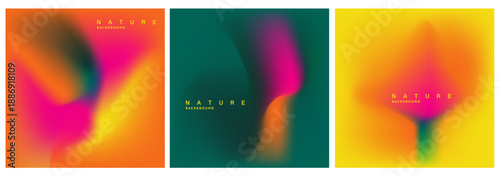 Modern abstract colorful gradient vector background with smooth fluid shapes and vibrant tones. Perfect for branding, social media design, advertising banners, web layouts, posters, presentations