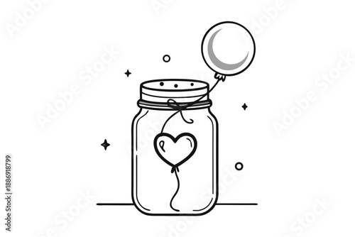 bride veil flowing line silhouette