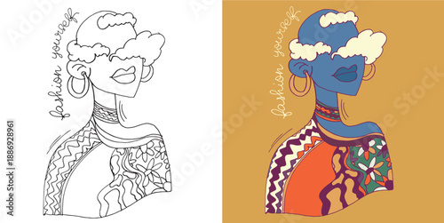 Trendy hand drawn doodle lettering quote. Lettering for t-shirt design, mug print, bag print, clothes fashion. 100% hand drawn vector image.
