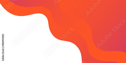 Colorful banner template with gradient color. Design with liquid form. with a combination of yellow and pink with a modern and luxurious concept