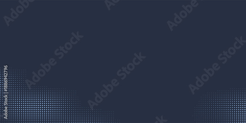 Stars Modern Halftone Geometry Pattern Vector Smooth Camber Border Blue Abstract Background.