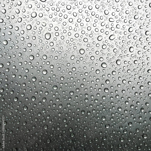 Wallpaper Mural Fogged glass with water droplets Torontodigital.ca