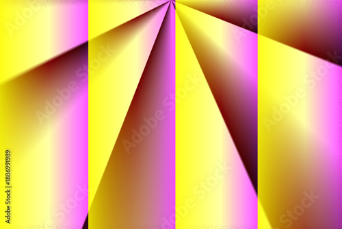 paper cut style aesthetic YELLOW PURPLE gradient pattern with abstract blured effect