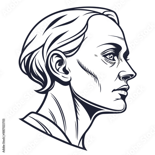 Stunning Hyper-Real Humanoid Face with Subtle Proportional Imperfections, Emphasizing the Uncanny Valley in AI Design