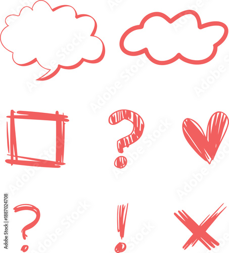 Collection of various symbols and icons