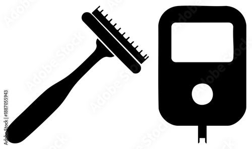 Classic Razor Blade and Vintage Classic Side by Side