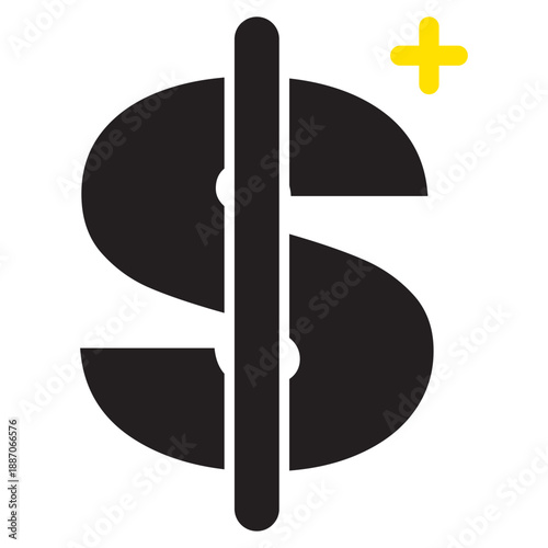Financial Growth and Investment Concept with Dollar Sign Icon