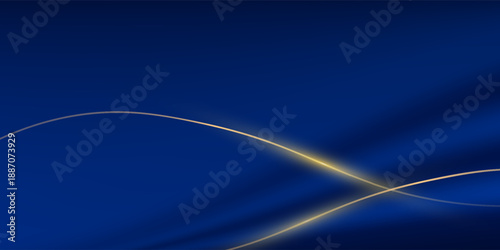 blue background design With luxurious effect elements Vector illustration