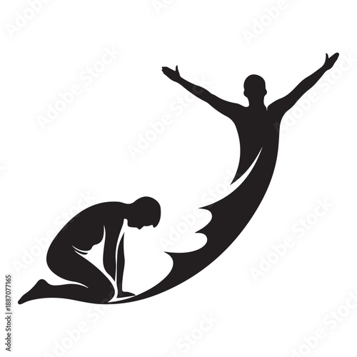 Success After Failure Concept – From Defeat to Confidence and Growth