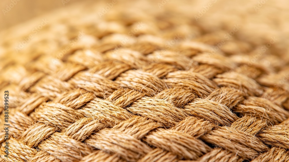 Fototapeta premium Hat brim detail, stitching, woven fabric, sun reflection,