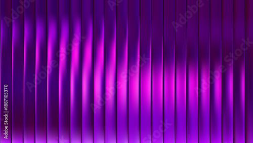 Ribbed purple glass with fractal neon fluted for vertical gradient futuristic. Diamond modern tech with green effect poster for facet background ruby. Refraction gem ribbed with seamless.