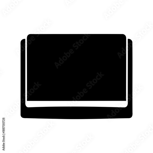 Closed book on table Vector, illustration