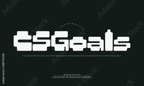 Bold, impactful sans-serif font with strong lines and a confident presence, suitable for headlines, sports branding, and powerful statements.