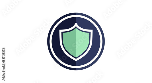 Data Security Icon: Symbol of Protection, Confidentiality, and Safe Digital Environment