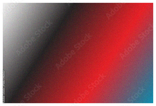 Abstract vibrant color gradient background with grainy texture effect