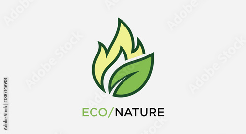Ecological Harmony Symbolizing Nature's Vitality and Sustainable Green Living Concepts