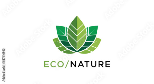 Ecological Leaves Logo For Natural Products and Environmental Initiatives