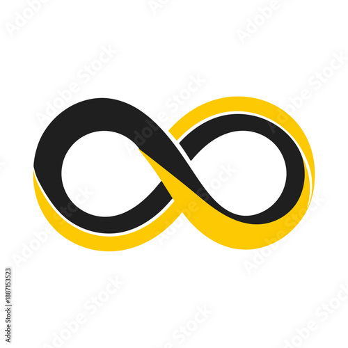 Eternal Loop Symbolizing Infinity Foreverness And Continuity In Contemporary Design