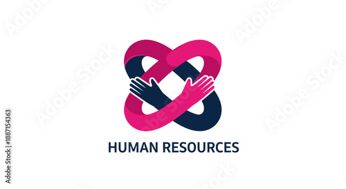 Embrace Of Human Connection: Modern Human Resources Logo Design Elements And Iconography