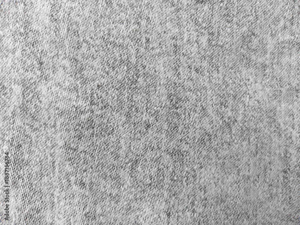 Fototapeta premium Soft Gray Fuzzy Fabric Texture Background Close Up