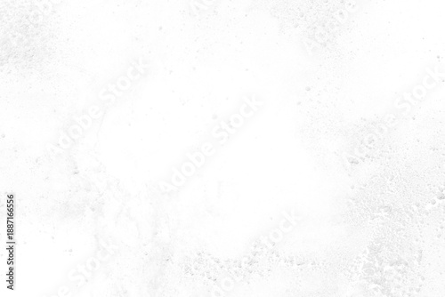 Bild auf Leinwand White powder and dust on transparent background - Flatlay closeup shot and copy