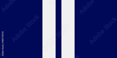 white metallic base and le mans blue stripes