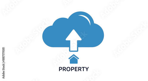 Cloud Upload Icon for Property Data Management & Real Estate Online