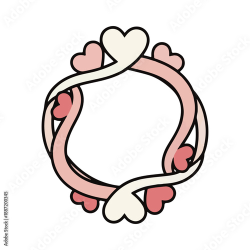 wedding ring illustration design