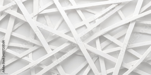 Abstract 3d geometric background with white lines and seamless crystal ice texture pattern for a winter snowflake wallpaper design