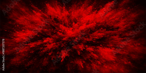 Red abstract background featuring a dark grunge texture with burning orange flames and motion-blurred smoke lines in a hot inferno design