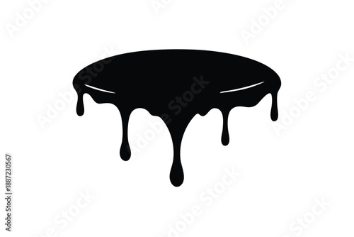 ooze drip vector icon