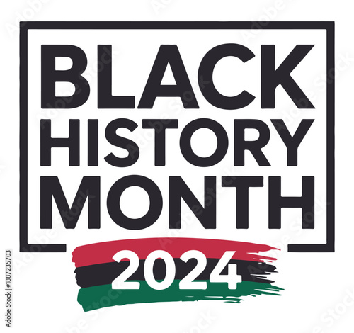 Black History Month 2024 Logo