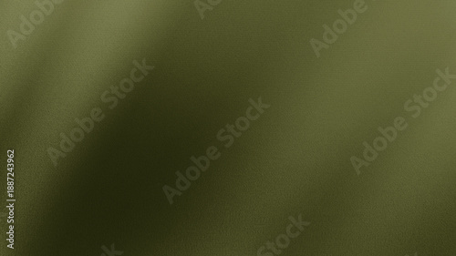 Black green brown khaki olive beige silk satin fabric. Color gradient. Elegant abstract background. Light dark shade. Matte shimmer. Curtain drapery line wave shadow. Empty blank template design text.