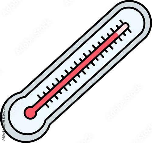 thermometer vector illustration