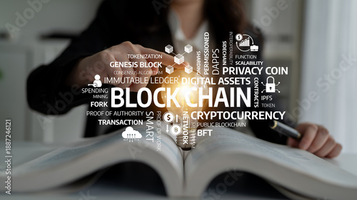 Foto Explore the multifaceted world of blockchain technology and its significance in shaping digital assets, enhancing security, and transforming financial landscapes