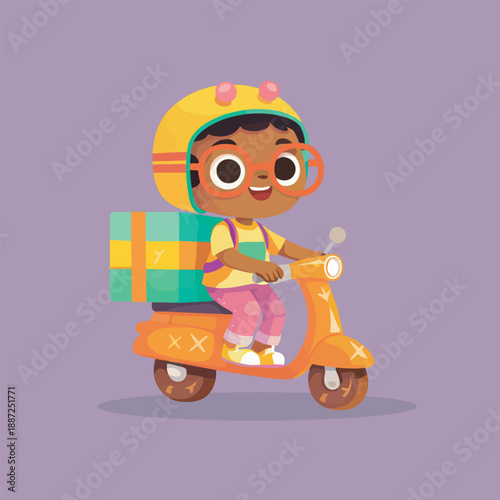 Playful Boy with Toys Smiling Cheerfully