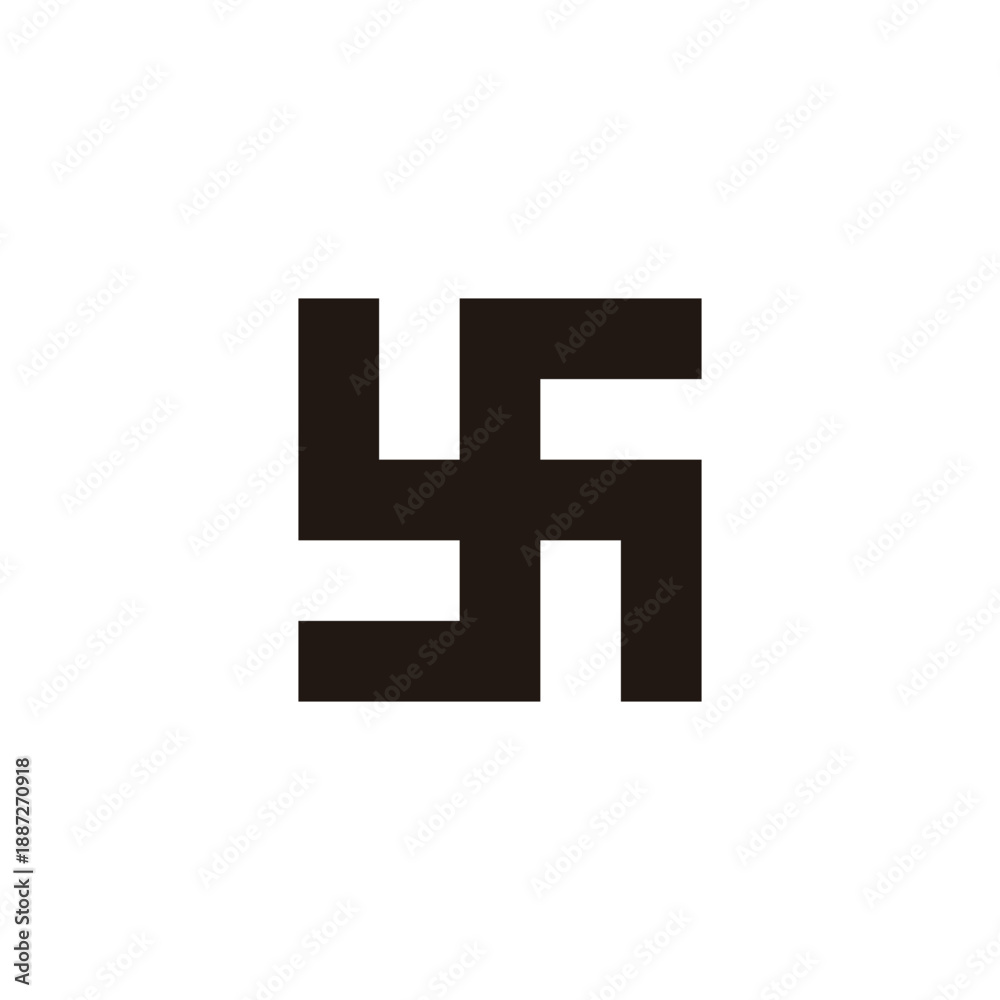Obraz premium Letter S square, rounded geometric symbol simple logo vector