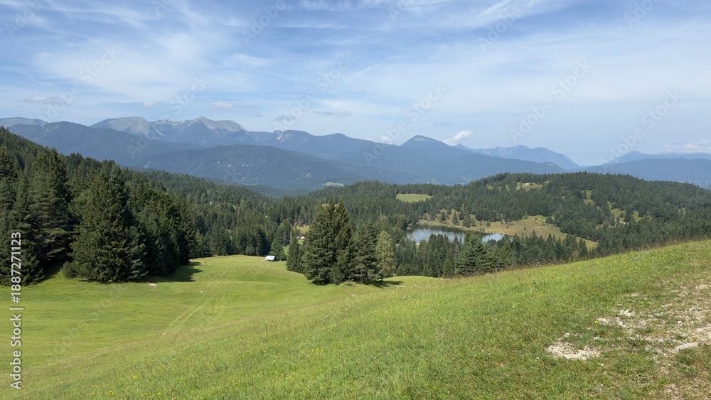 Fototapeta premium mountain landscape in the alps