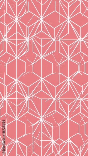 Creative Isometric Tiles Pattern in Contemporary Style