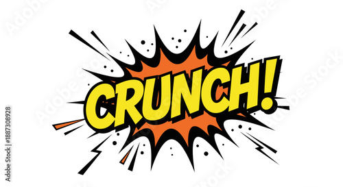 Crunch Comic Book Style Text Effect 1.